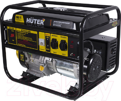 Бензиновый генератор Huter DY6500L - фото 1 - id-p223476267