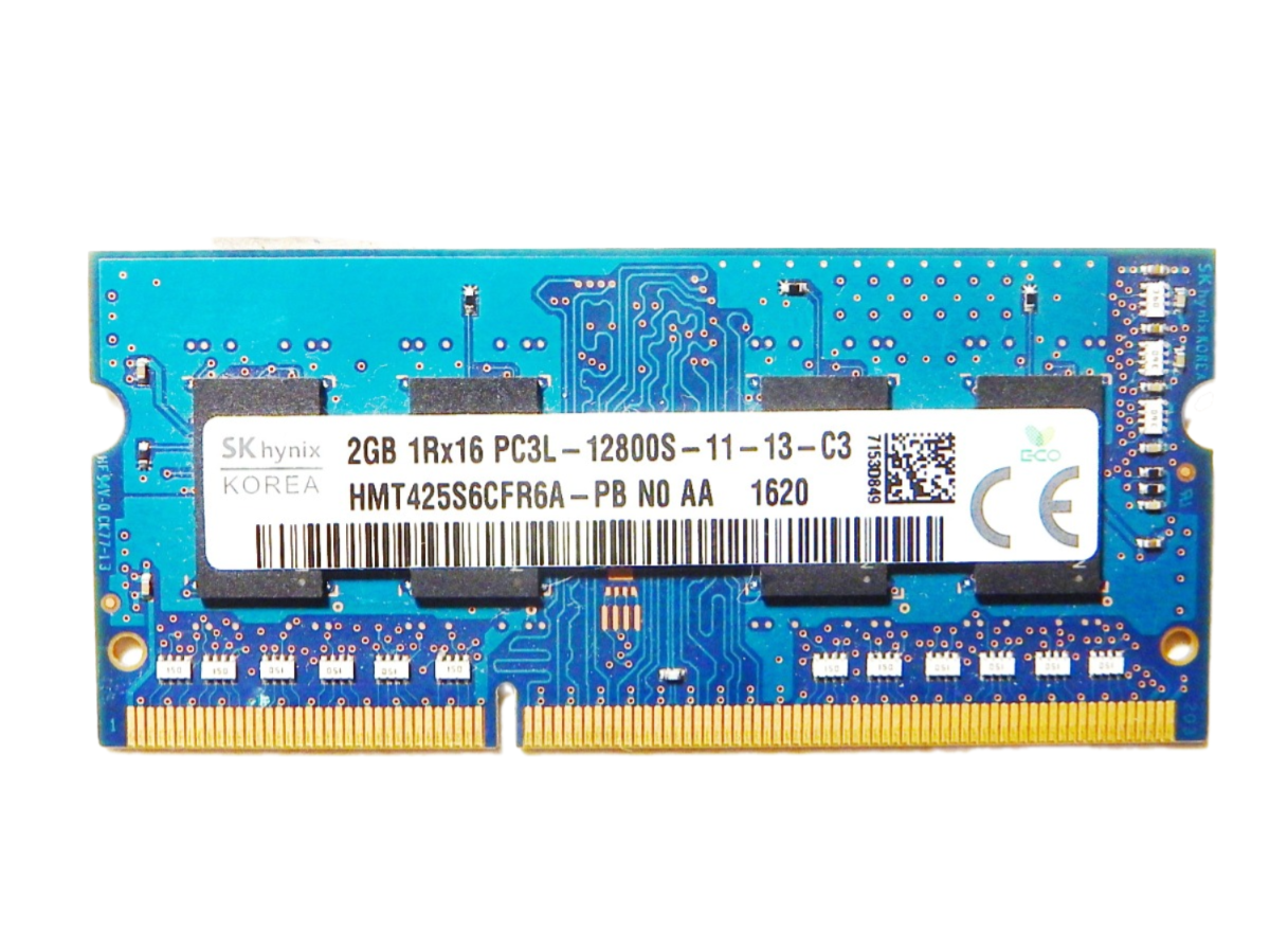 Оперативная память SO-DDR3 RAM 2048MB PC-12800 Hynix