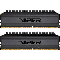 Модуль памяти 16Gb (2*8Gb) Patriot Viper 4 Blackout PVB416G320C6K 3200MHz PC-25600 16-18-18-36 1.35V