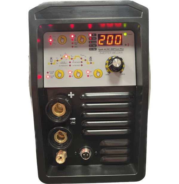 Сварочный инвертор Spark AC/DC200P EURO PLUS. 220B с аксессуарами - фото 2 - id-p223482656