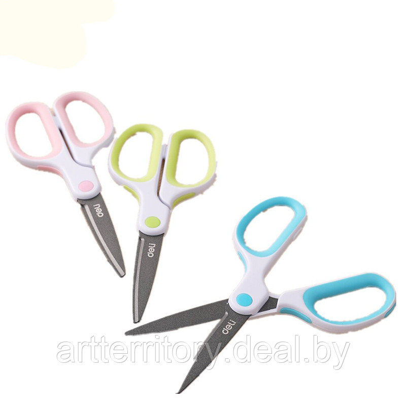 Ножницы DELI Soft touch, 175мм - фото 2 - id-p223484603