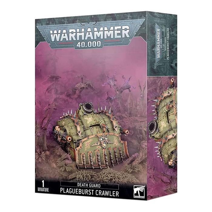 Warhammer: Гвардия Смерти Краулер Взрывной Чумы / Death Guard Plagueburst Crawler (арт. 43-52)