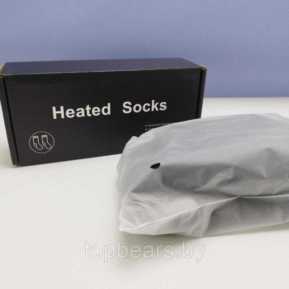 Термоноски с подогревом 1 пара Heated Socks / Универсальный размер - фото 5 - id-p223489470