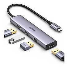 USB-хаб Ugreen Type-C to 4?USB 3.0 / CM473