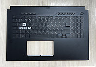 Верхняя часть корпуса (Palmrest) ASUS TUF Gaming A17 FA707, чёрный (Сервисный оригинал), 90nr0912-r31ru0