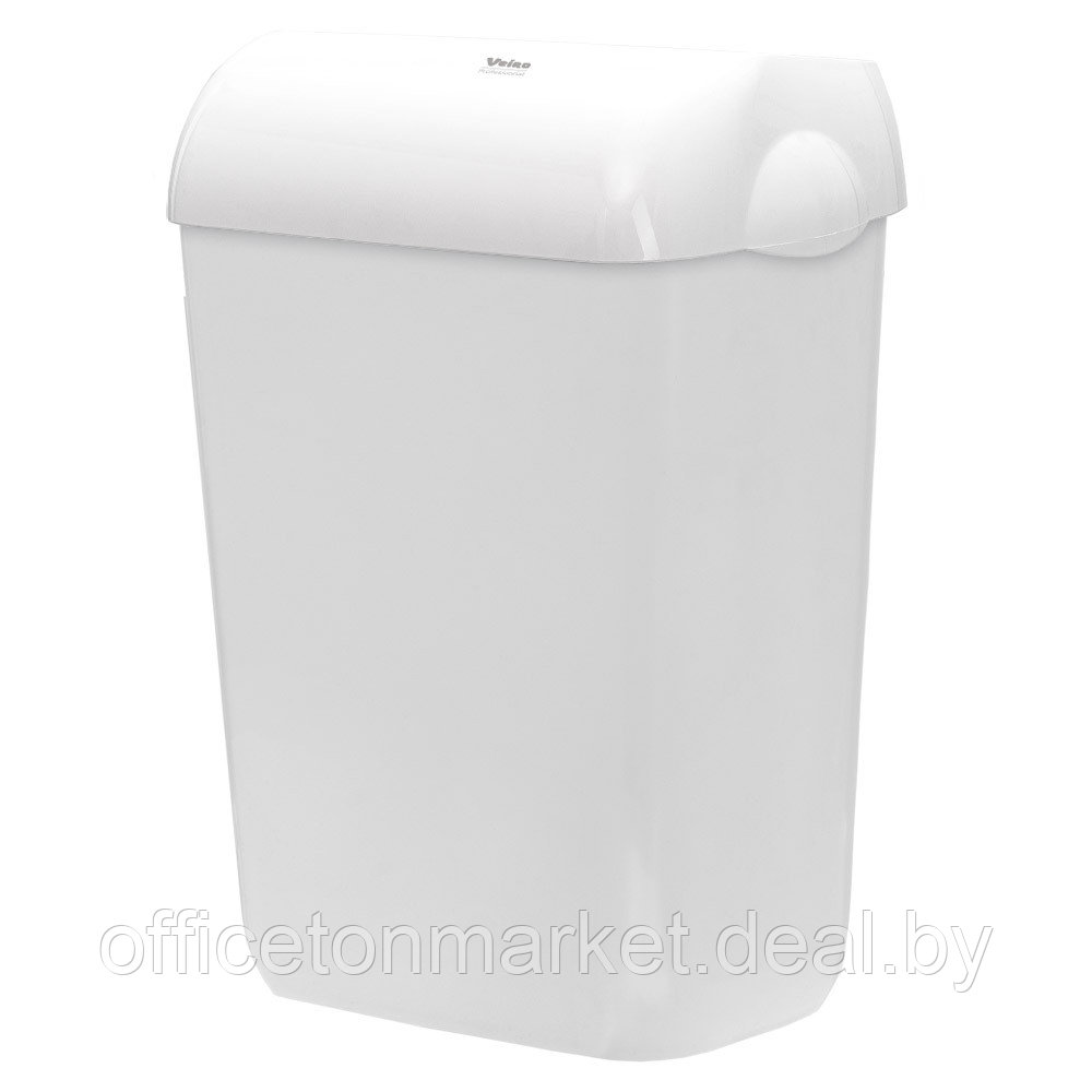 Корзина для мусора Veiro Professional "MaxBIN" с крышкой, 43 л, белый - фото 1 - id-p223484068