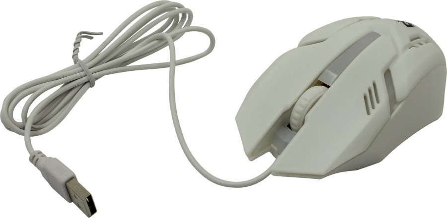 Манипулятор Defender Optical Mouse Cyber MB-560L White (RTL) USB 3btn+Roll 52561 - фото 1 - id-p212707437