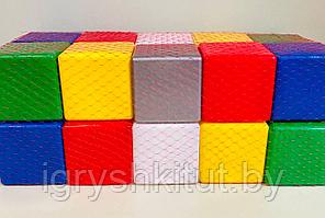 Строительный набор Кубович, набор кубиков, 10 шт