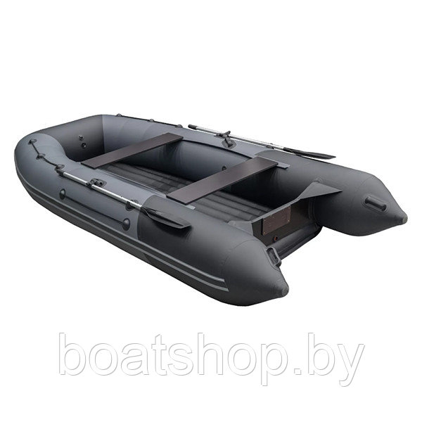 Лодка ПВХ Таймень RX 3700 НДНД графит/черный - фото 2 - id-p223490662
