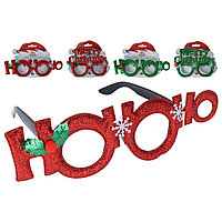 Очки декоративные рождественские "Ho-ho-ho", 4 вида H&S Collection DH8045670