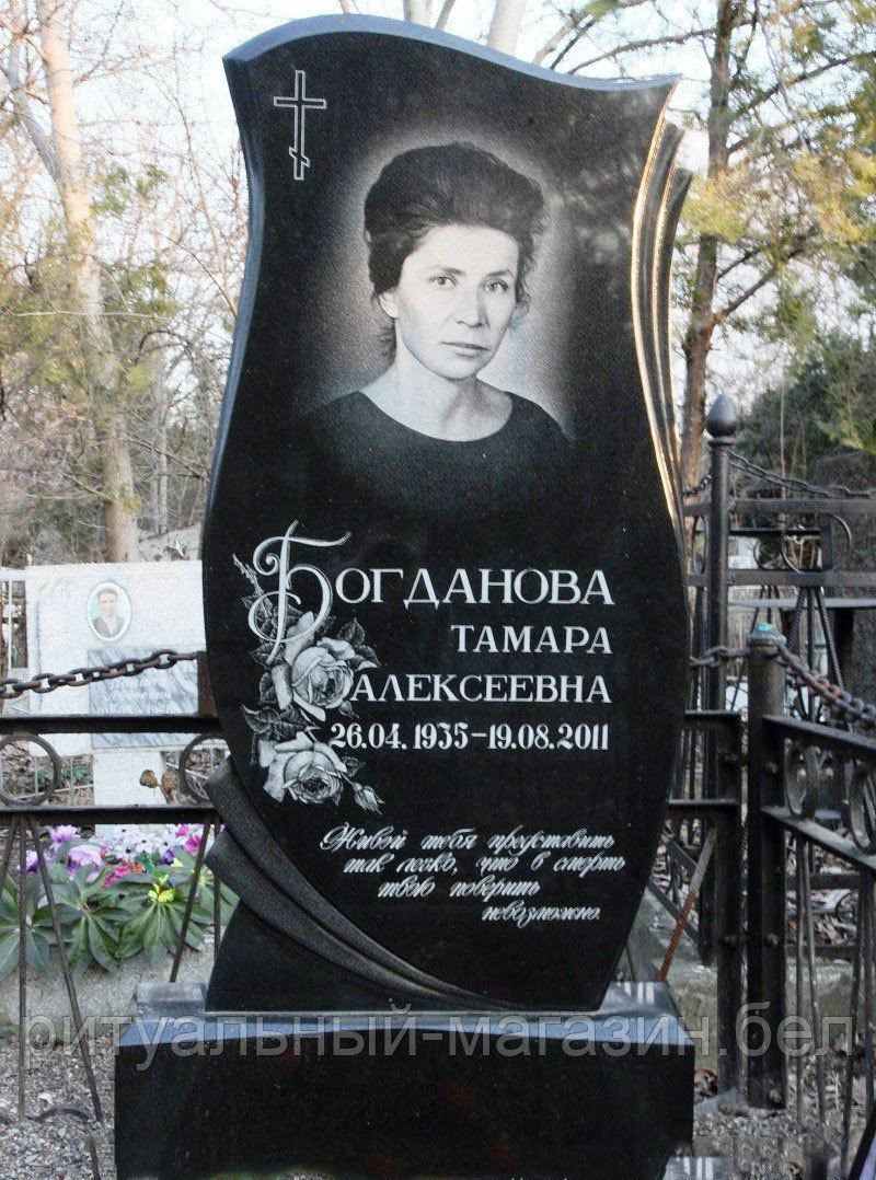 Памятники из гранита Образец формы 87А