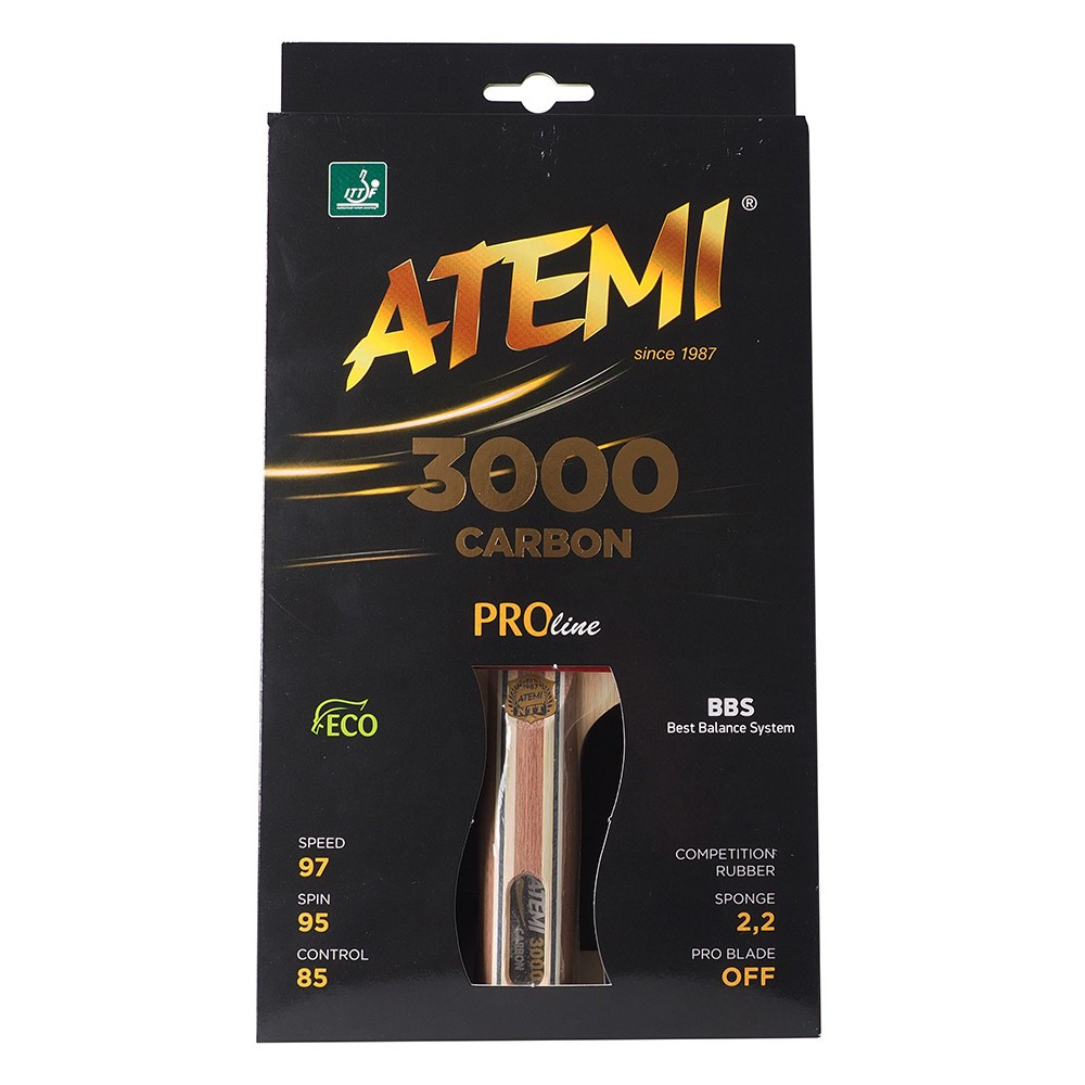 Ракетка для настольного тенниса Atemi 3000 Carbon