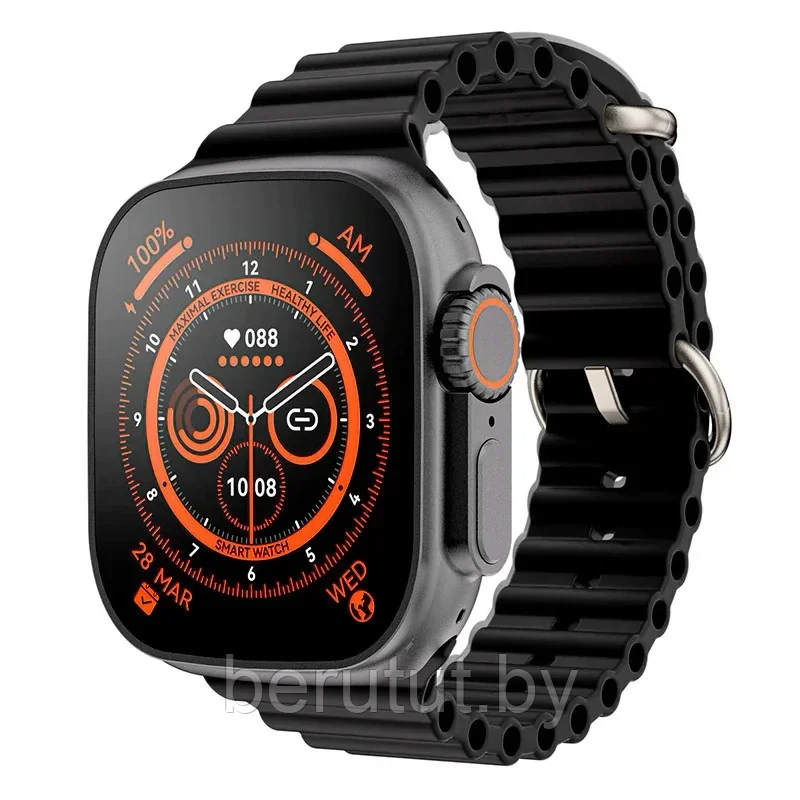 Смарт часы умные с SIM картой Smart Watch GS Ultra 4G Android 8.0 - фото 2 - id-p223492983