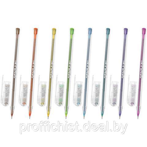 Ручка шариковая масляная PENSAN "My-Tech Colored", палитра ярких цветов АССОРТИ, 0,7 мм, дисплей Цена без НДС - фото 2 - id-p223493079