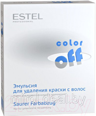 Эмульсия для удаления краски с волос Estel Color Off эмульсия для удаления краски с волос - фото 1 - id-p223493514