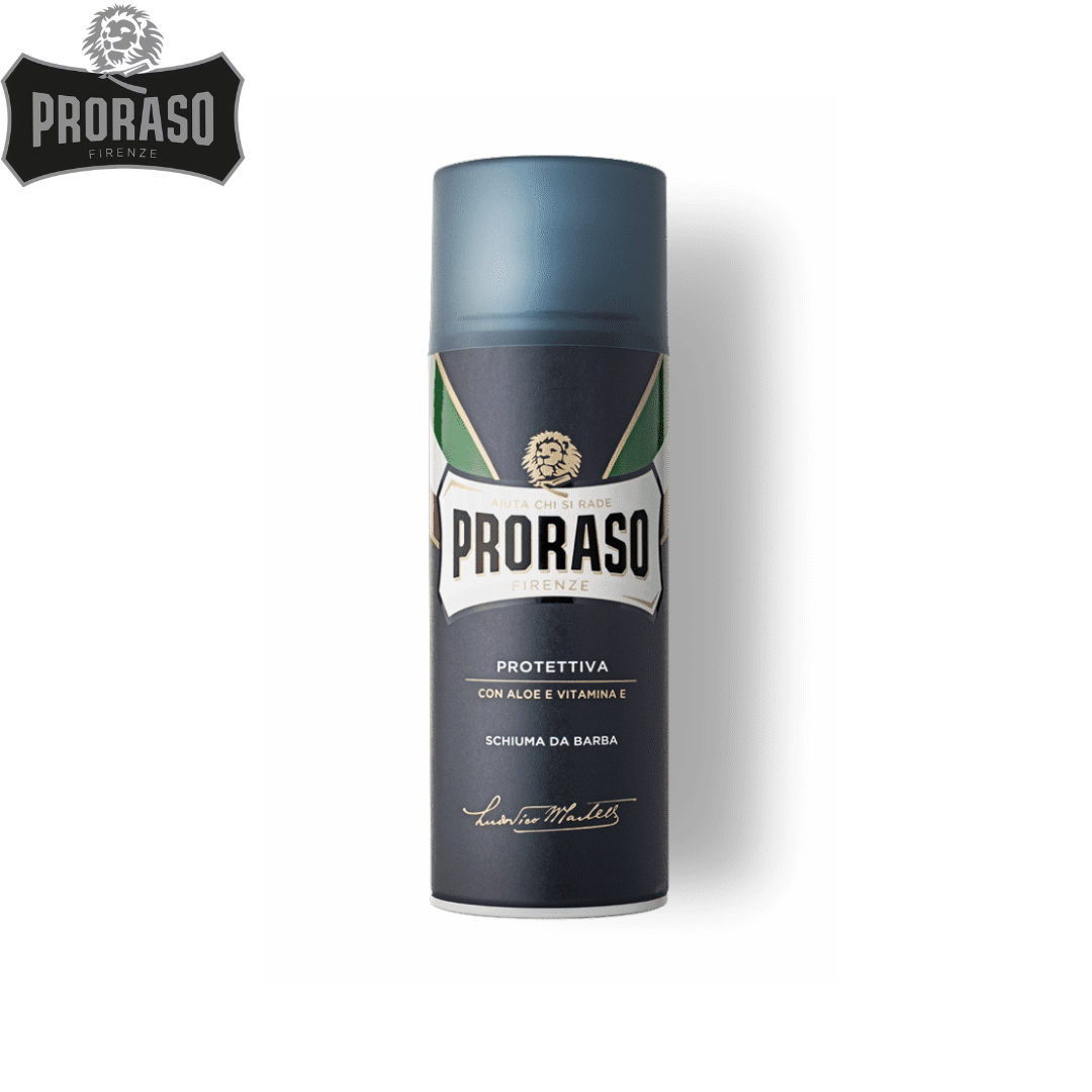 Пена для бритья PRORASO защитная с алоэ и витамином Е - фото 2 - id-p223494074