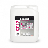 Грунтовка Ceresit CT 17 Super Concentrate прозрачная (1:3) 10 л