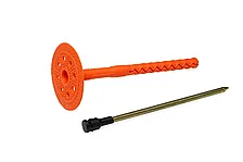 Держатель теплоизоляции 10х140 со стальным гвоздем с термоголовкой, фото 2