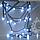 Гирлянда "Нить. Шарики белые" 5м, белый свет, 30 светодиодов с насадками, 8 режимов, DECOR (IP20, LED-30-220V), фото 4