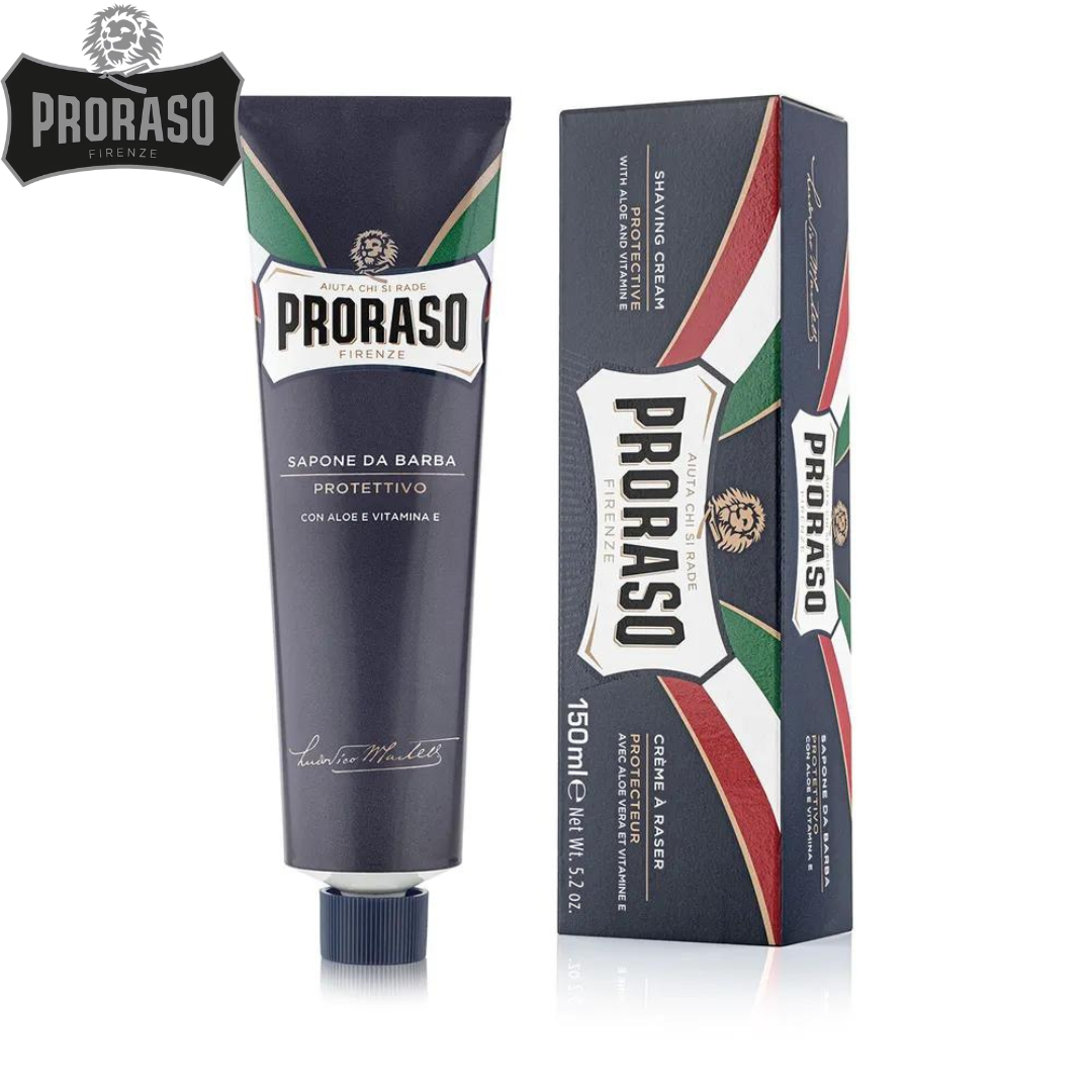 Крем для бритья PRORASO защитный с алоэ и витамином Е - фото 2 - id-p223495962