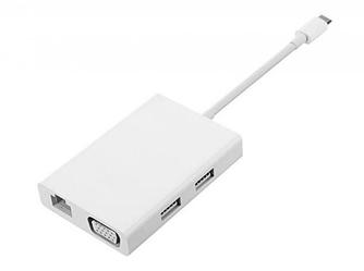 Хаб Xiaomi Mi USB-C - VGA Gigabit Ethernet Multi-Adapter