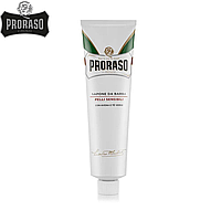 Крем для бритья PRORASO для чувствительной кожи с зеленым чаем и овсом