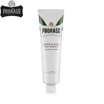 Крем для бритья PRORASO для чувствительной кожи с зеленым чаем 150мл