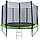 Батут SKYJUMP (СКАЙДЖАМП) PRO 252 cм (УСИЛЕННЫЙ) с защитной сеткой и лестницей, фото 3