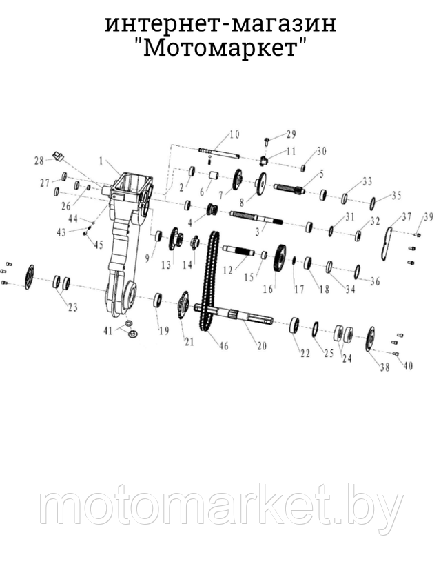 kultivatora SL 85 B motomarket.by