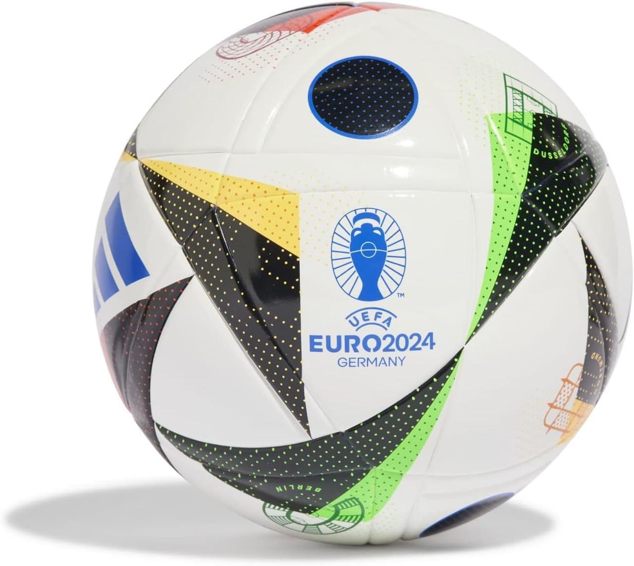 Мяч футбольный 4 Adidas Fussballliebe EURO 24 J350 - фото 2 - id-p223496203