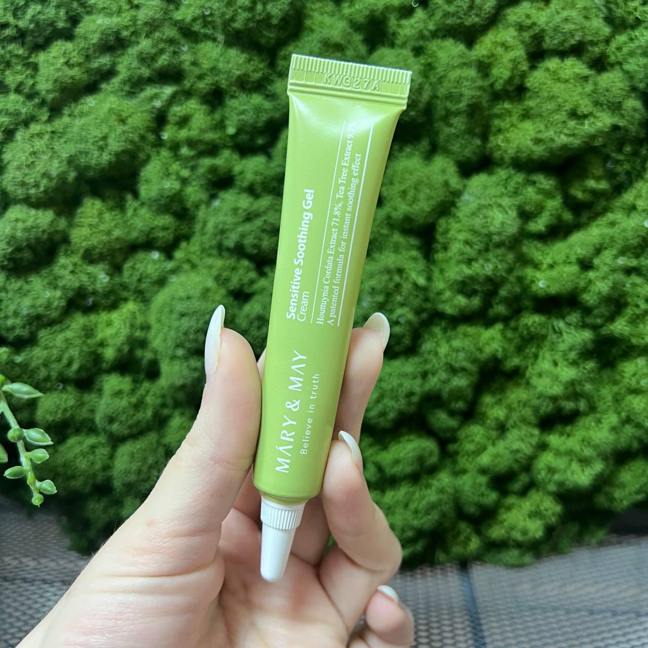 Гель-крем мини успокаивающий Mary&May Sensitive Soothing Gel Blemish ...
