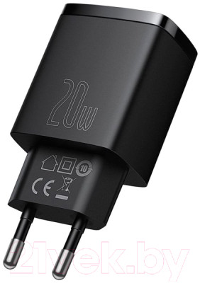 Зарядное устройство сетевое Baseus Compact Quick Charger / CCXJ-B01 - фото 2 - id-p223499967