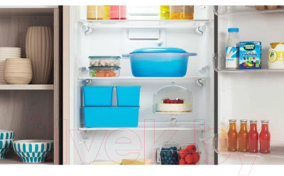 Холодильник с морозильником Indesit ITR 5180 E - фото 7 - id-p223497525