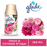 Сменный баллон для освежителя воздуха Glade Automatic "Пион и сочные ягоды", 269мл ЦЕНА БЕЗ НДС!!!