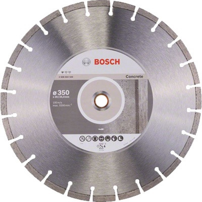 Алмазный круг 350х20/25,4мм бетон Professional (2608602544) (BOSCH) - фото 1 - id-p223501212
