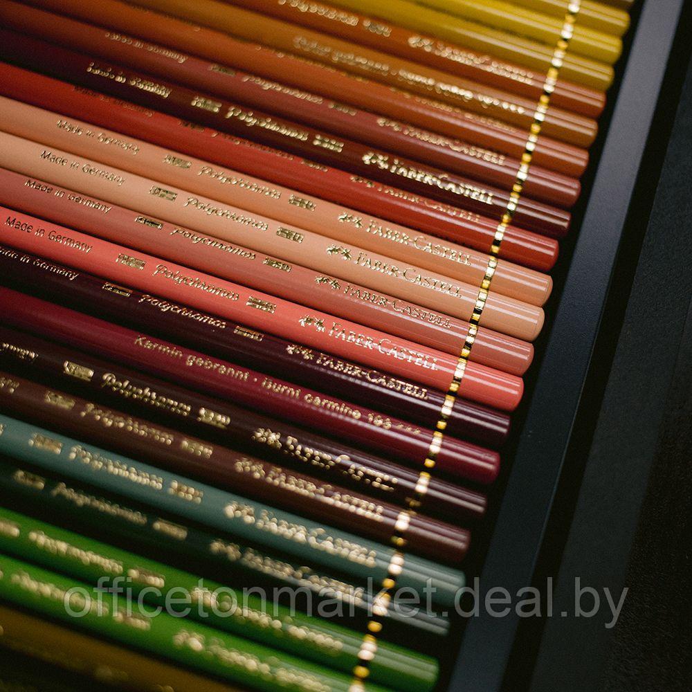 Цветные карандаши Faber-Castell "Polychromos", 120 шт., деревянный кейс - фото 4 - id-p223501027