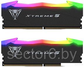 Оперативная память Patriot Xtreme 5 2x16ГБ DDR5 7600МГц PVXR532G76C36K