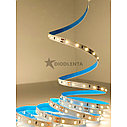 Теплый цвет 4,8w 12v, 60LED IP20, 1 год гарантии, 5 метров 2835 светодиодная лента, фото 3