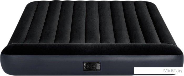 64150 Надувной матрас Intex PILLOW REST CLASSIC AIRBED 152x203x25см (Queen) , со встроенным насосом - фото 1 - id-p223502232