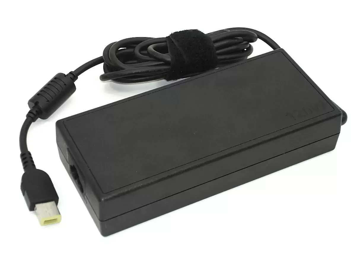 Блок питания (зарядное) для ноутбука Lenovo 20В, 6A, 120В, Rectangle - фото 1 - id-p222812341