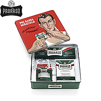 Набор для бритья PRORASO GINO с эвкалиптом и ментолом