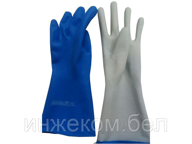 Перчатки КЩС тип 2 с ворс подложкой размер М К80 Щ50 (К80 Щ50) (АЗРИ) - фото 1 - id-p223504920