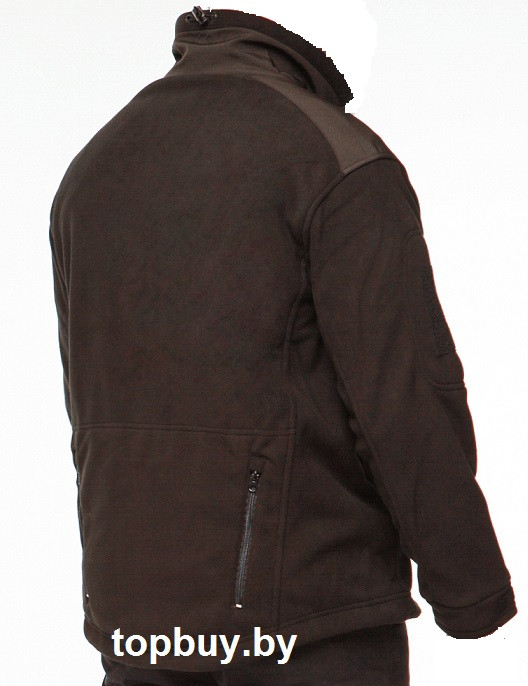 Флисовая куртка «Альфа» без капюшона от 7.26 Gear, чёрная. - фото 2 - id-p223506297