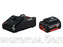 Комплект аккумулятор 18.0 В GBA18 V 1 шт. + зарядное устройство GAL 18V-40 (Набор GBA 18 V 4,0Ah 1 шт. + GAL