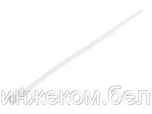 Хомут-стяжка с монтажным отверстием 7.6х300 мм белый (100 шт в уп.) STARFIX (Полный аналог обычной