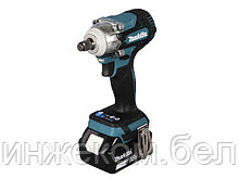 Аккум. ударный гайковерт MAKITA DTW300RTJ MAKPAC (18.0 В, 2 акк., 5.0 А/ч Li-Ion, посадочн. квадрат 1/2 ", 330