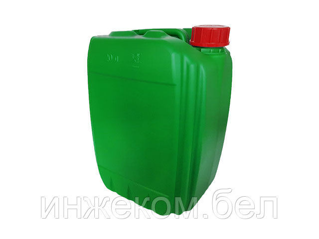 Канистра 20 л пластм. (для промышленных жидкостей цвет зеленый) (БЗПИ) - фото 1 - id-p223507401