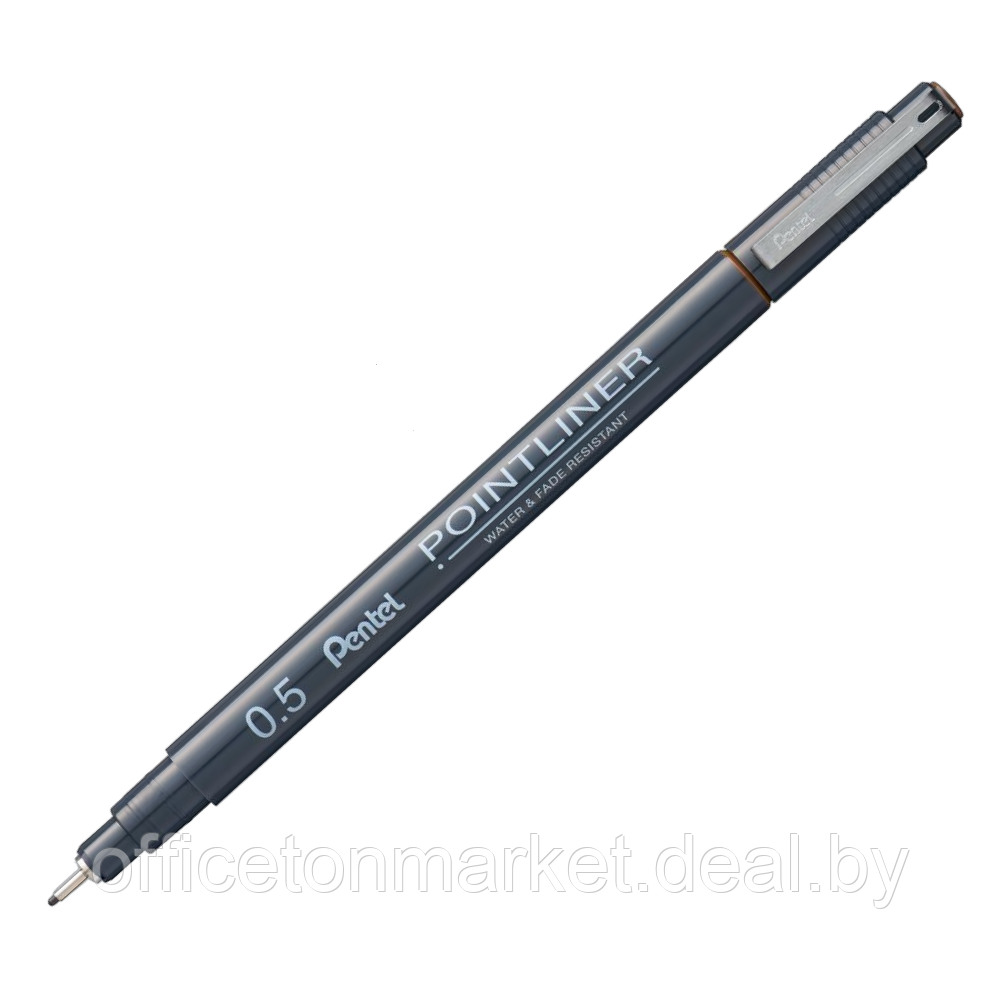 Ручка капиллярная "Pointliner", 0.5 мм, сепия
