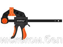 Струбцина пистолетная 150х60мм STARTUL PROFI (ST9026-15) (быстрозажимная, мягкие накладки)