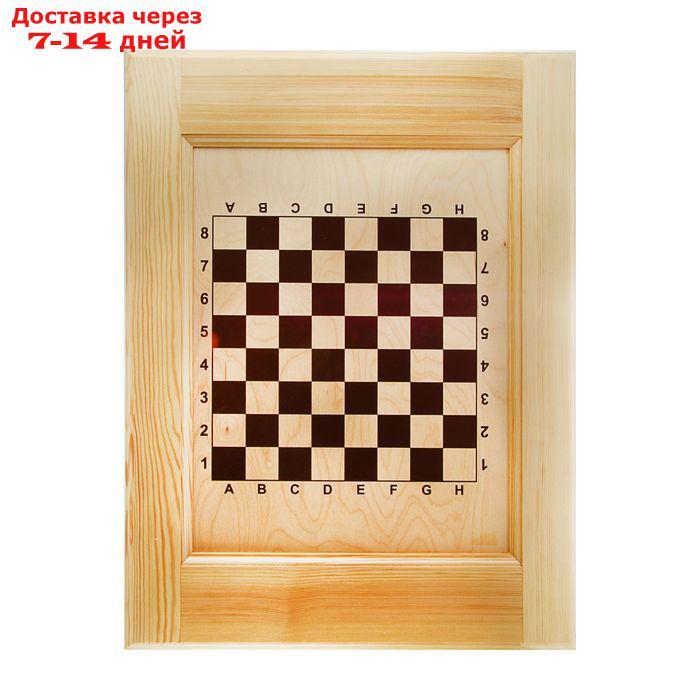 Шахматный стол с ящиком (80х69х76 см, игровое поле 36х36 см, король h=11.5 см) - фото 6 - id-p222821246